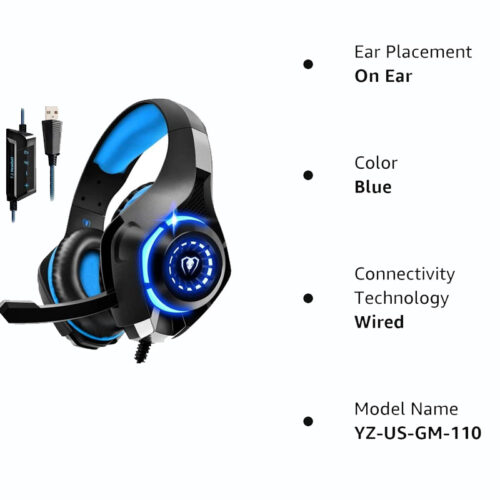 Beexcellent GM-110 Gaming Headset – Ultimate 7.1 Surround Sound for Pro Gamers - Image 2