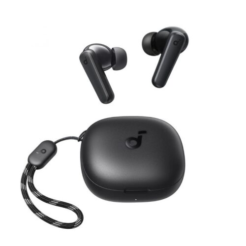 "Soundcore R50i NC true wireless earbuds with charging case, black"