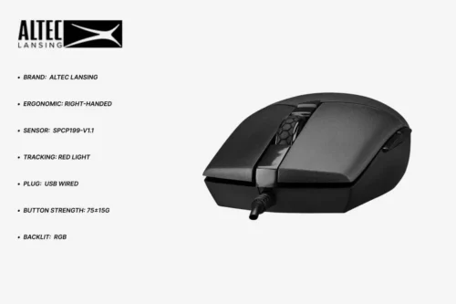 ALTEC LANSING ALGM9304 Gaming Mouse – 6400 DPI - Image 5
