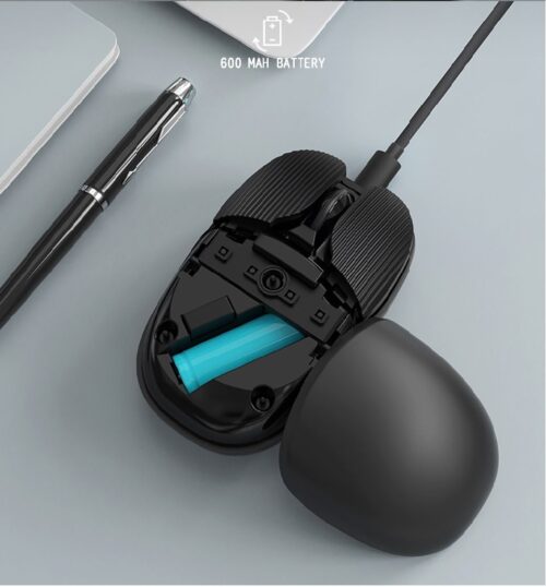 FRIWOL C80 Wireless Mouse – Rechargeable, 2.4GHz, Cute & Comfortable Design - Image 7