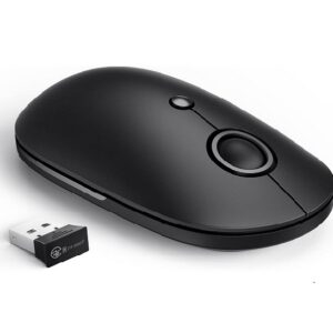 Nãzzhe Wireless Mouse – Dual Connectivity, 1600 DPI, Rechargeable