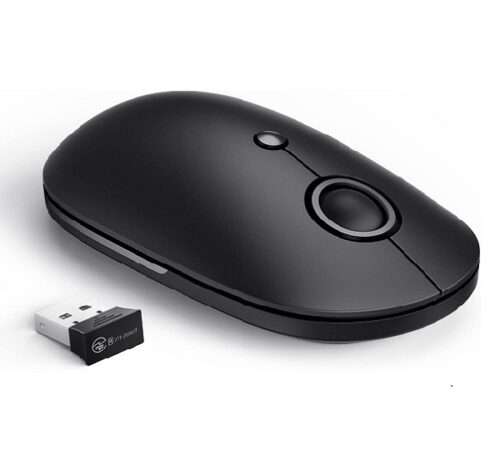 Nãzzhe Wireless Mouse – Dual Connectivity, 1600 DPI, Rechargeable