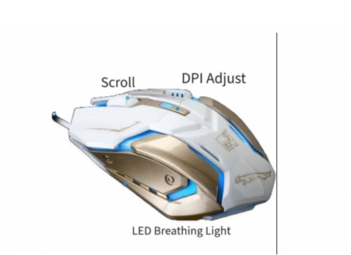SEA ANGEL Wired Gaming Mouse - Image 3