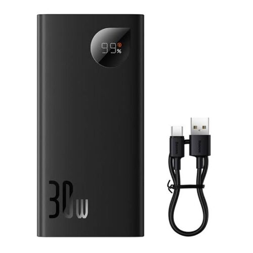 Baseus Adaman2 30W Power Bank 10000mAh | Digital Display & Fast Charging - Image 2