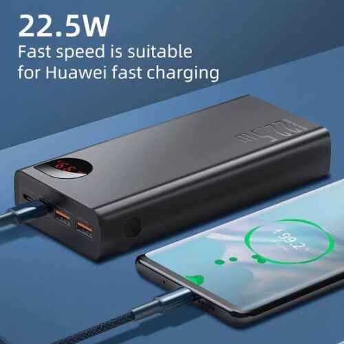 baseus 10000mah 22.5w adaman quick charge power bank