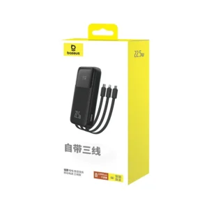 Baseus Comet Power Bank with USB-C Lightning Micro