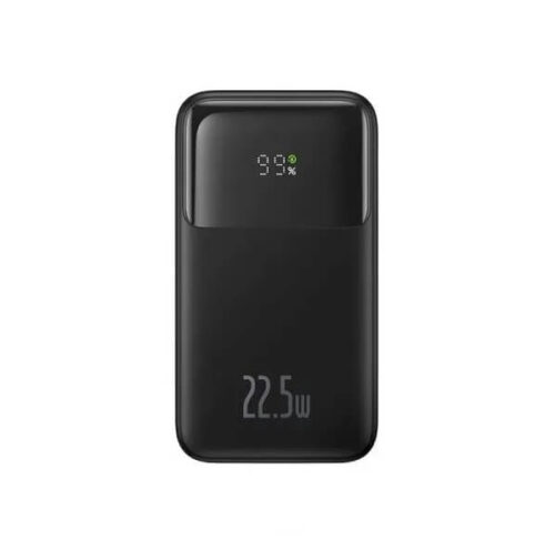 Baseus 22.5W Triple-Cable 10000mAh Power Bank – Black
