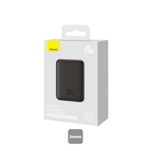 Baseus 10000mAh Magnetic Wireless Power Bank front view