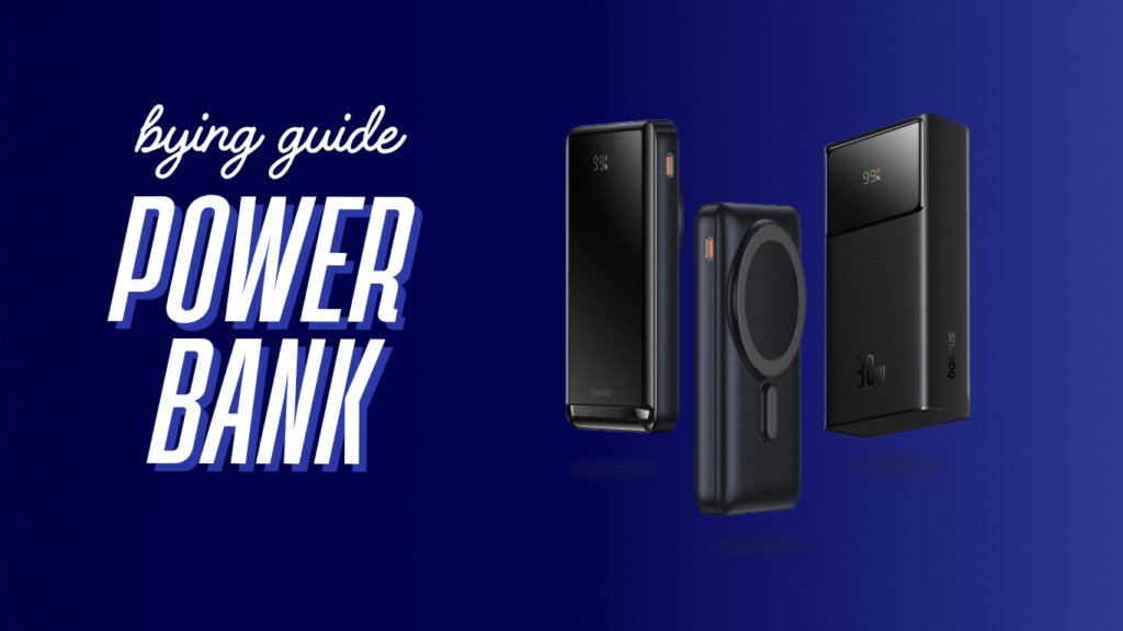 power bank buying guide 2025 infographic